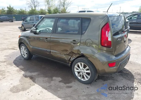 2012 Kia Soul + from USA, damaged, VIN KNDJT2A60C7363050